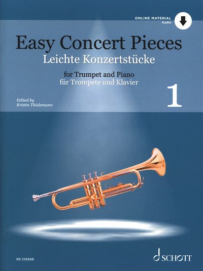 K. Thielemann: Easy Concert Pieces 1, TrpKlav (KlvpaStOnl)