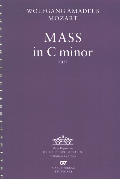 W.A. Mozart: Missa in c c-Moll KV 427 (1783) (Part.)