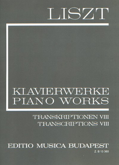 F. Liszt: Transkriptionen VIII (II/23), Klav