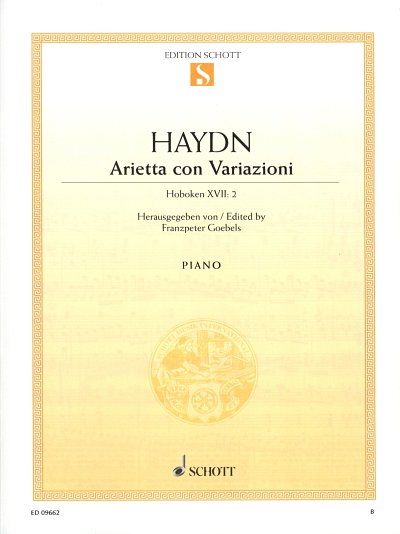 J. Haydn: Arietta con Variazioni Hob. XVII:2 , Klav
