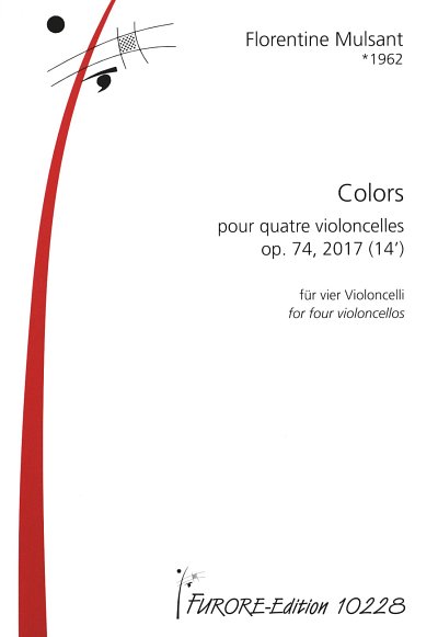AQ: F. Mulsant: Colors op. 74, 4Vc (Pa+St) (B-Ware)