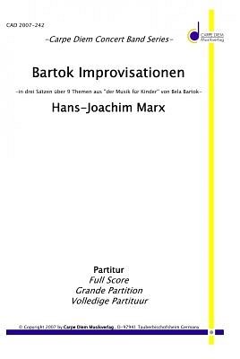 H.J. Marx: Bartok Improvisationen, Blasorch (Pa+St)