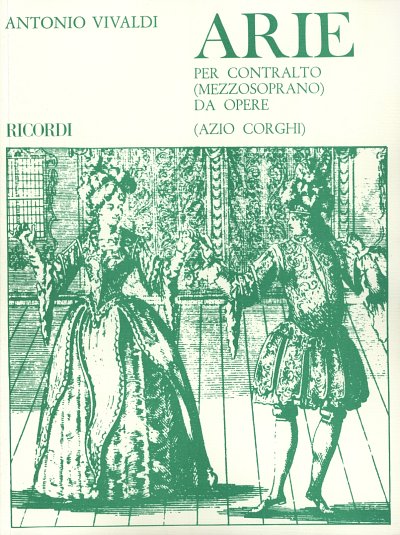 A. Vivaldi: Arie Per Contralto-Mezzosoprano Da Oper, GesKlav