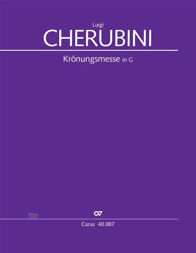 DL: L. Cherubini: Messe solennelle in G G-Dur (1819) (Part.)
