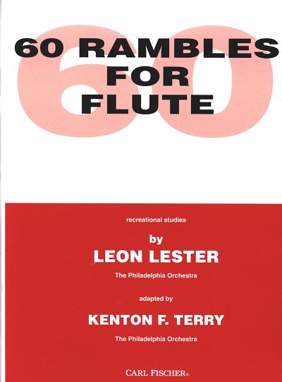 L. Leon: 60 Rambles for Flute, Fl