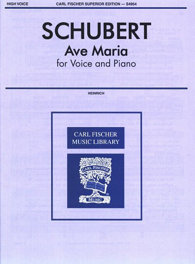 AQ: F. Schubert: Ave Maria, GesSKlav (B-Ware)