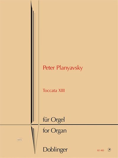 P. Planyavsky: Toccata XIII, Orgel