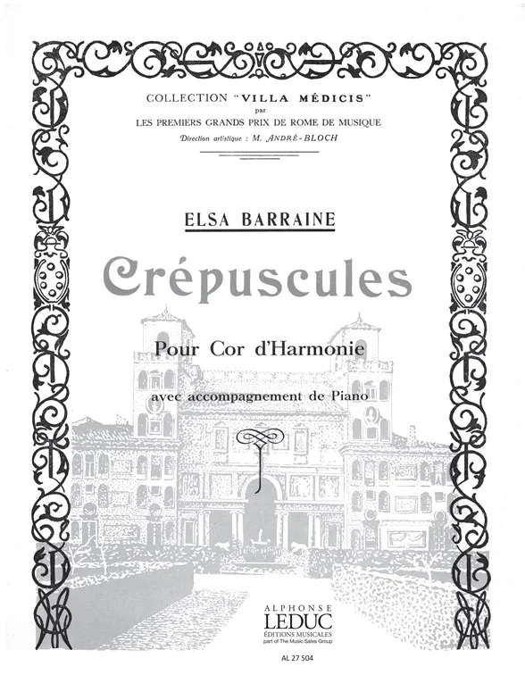 E. Barraine: Crepuscules (KlaPa+St) (0)