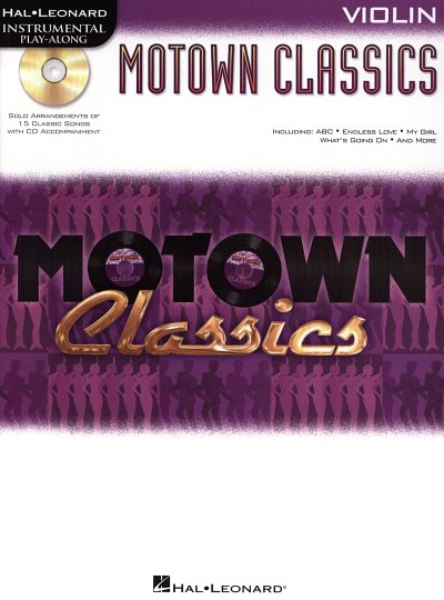 Hal Leonard Instrumental Play-Along: Motown Clas, Viol (+CD)