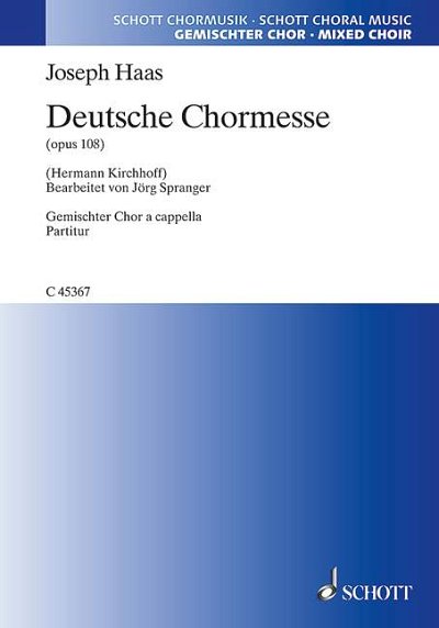 DL: J. Haas: Deutsche Chormesse (Chpa)