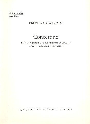 E. Werdin: Concertino 