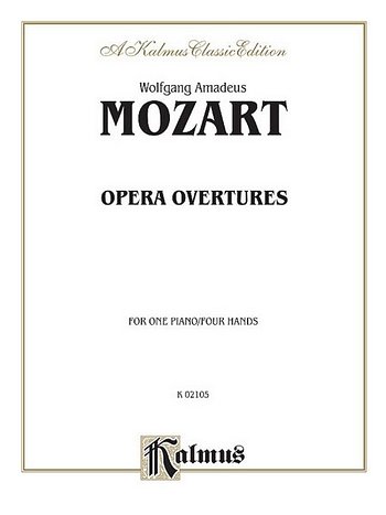 W.A. Mozart: Opera Overtures, Klav