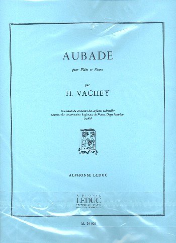 H. Vachey: Aubade, FlKlav (KlavpaSt)