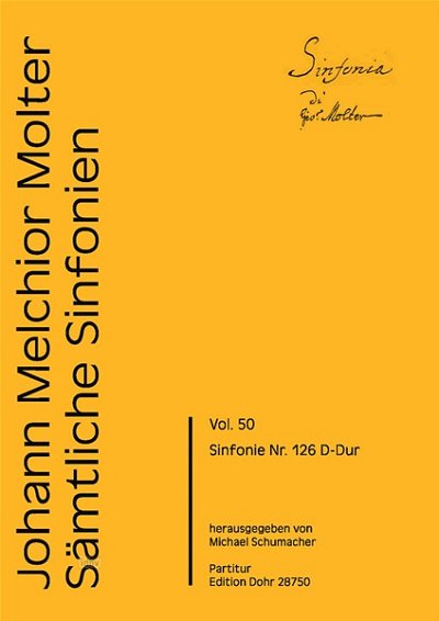 J.M. Molter: Sinfonie Nr. 126 D-Dur MWV VII 126 (Part.)