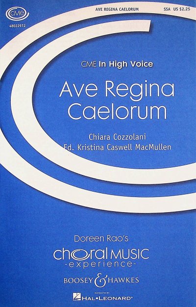C.M. Cozzolani: Ave Regina Caelorum (Part.)