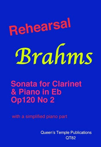 Sonata For Clarinet & Piano In Eb, KlarKlv (KlavpaSt)