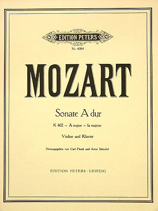 W.A. Mozart: Sonate A-Dur (Andante + Fuge) Kv 402