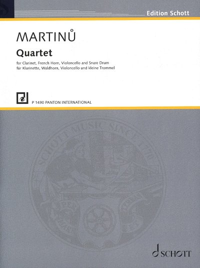 B. Martin_: Quartett C-Dur H 139  (Pa+St)
