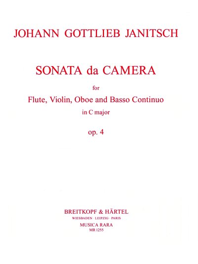J.G. Janitsch: Sonata da Camera in C op. 4 (1733)