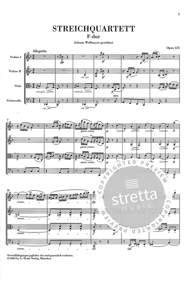 L. v. Beethoven: Die Streichquartette, 2VlVaVc (7STP) (1)