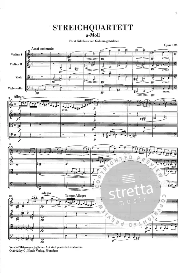 L. v. Beethoven: Die Streichquartette, 2VlVaVc (7STP) (2)