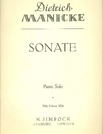 M. Dietrich: Sonate , Klav