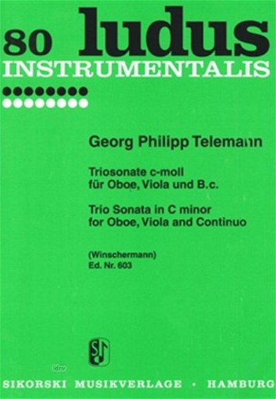 G.P. Telemann: Triosonate für Oboe, Viola und B.c. c-Moll TWV 42:c5