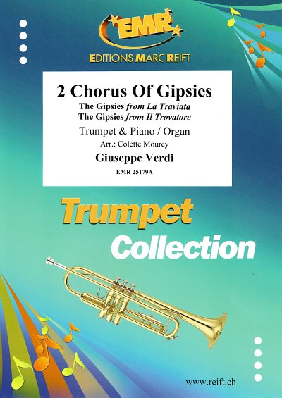 DL: G. Verdi: 2 Chorus Of Gipsies, TrpKlv/Org
