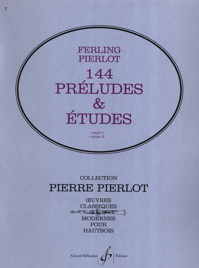 F.W. Ferling: 144 préludes et études 2, Ob/Sax