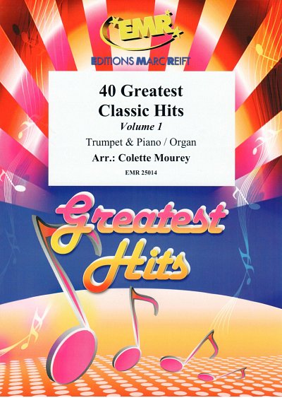 DL: C. Mourey: 40 Greatest Classic Hits Vol. 1, TrpKlv/Org