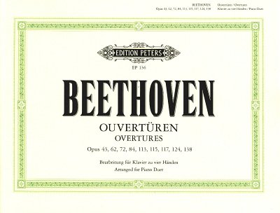 L. v. Beethoven: Ouvertüren, Klav4m (Sppa)