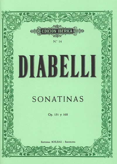A. Diabelli: 11 Sonatinas op. 151 y 168, Klav