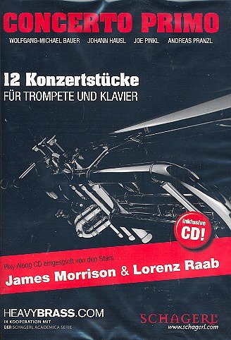 W. Bauer: Concerto primo - 12 Konzertstücke, TrpKlav (+CD)