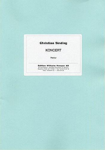 C. Sinding: Violin Concerto Op. 45, VlOrch (Pa+St)