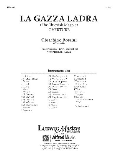 G. Rossini: La Gazza Ladra (The Thieving Magp, Blaso (Part.)