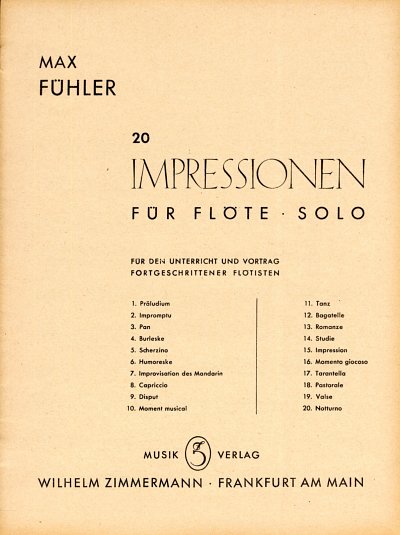 Fuehler Max: Suite