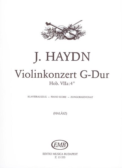 J. Haydn: Violinkoncert G-Dur Hob. VIIa:4, VlOrch (KASt)