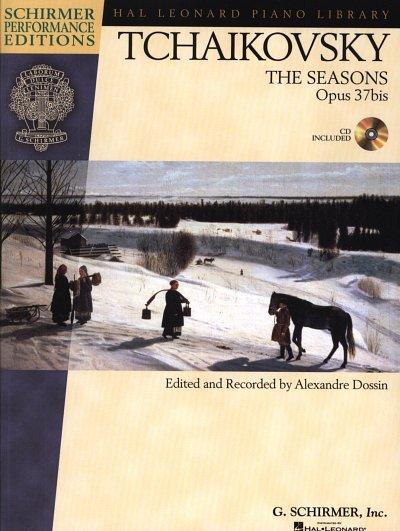 P.I. Tschaikowsky: The Seasons, OP. 37bis, Klav (+OnlAudio)
