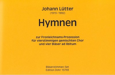 J. Lütter: Hymnen (Stsatz)