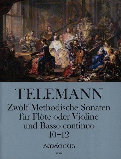 G.P. Telemann: Zwoelf methodische Sonaten 1, Fl/VlBc (SppaSt