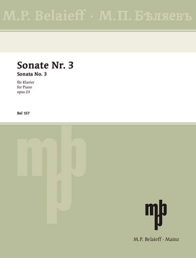 A. Scriabine et al.: Sonata No 3
