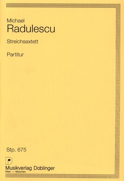 M. Radulescu: Sextett