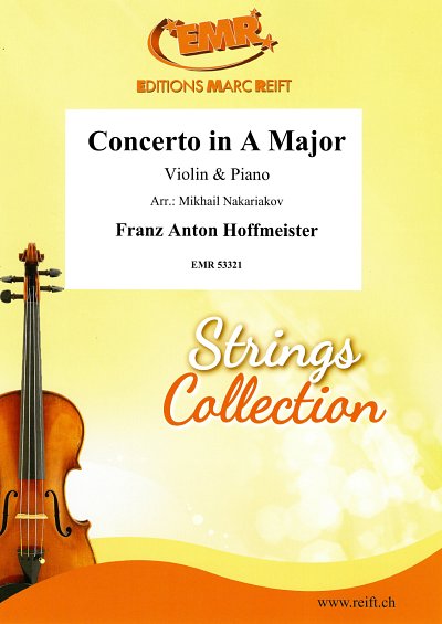 F.A. Hoffmeister: Concerto in A Major, VlKlav