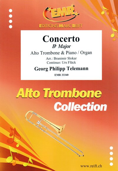 DL: G.P. Telemann: Concerto Bb Major, AltposKlav/O