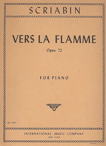 A. Skrjabin: Verso La Fiamma Op. 72, Klav