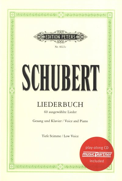 F. Schubert: Liederbuch - tiefe Stimme, GesTiKlav (+CD)