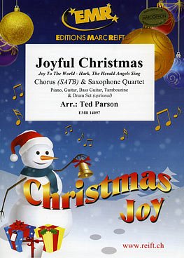 T. Parson: Joyful Christmas, Gch4Sax (Pa+St)