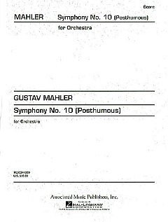 G. Mahler: Symphony No. 10, Sinfo (Part.)