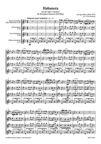 DL: G. Bizet: Habanera aus der Oper 