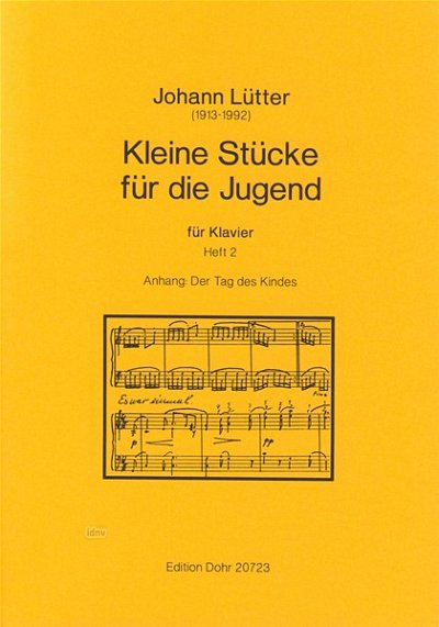 J. Lütter: Kleine Stücke für die Jugend Vol. 2, Klav (Part.)